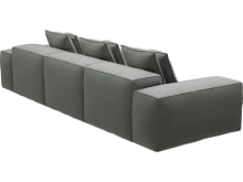 Riley Tribute Storm Modular Sofa - 3 Seater color Tribute Storm
