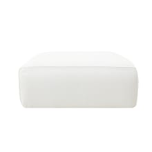 Riley Linen Pure White Modular Big Ottoman color Linen Pure White
