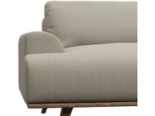 Dane Plaza Natural Sofa - 3 Seater color Plaza Natural