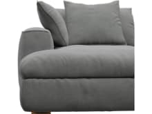 Tully Maya Flint Chaise Left Arm Facing Module color Maya Flint