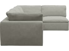 Cloud Deep Toorak Pebble Modular Sofa - 4 Piece color Toorak Pebble