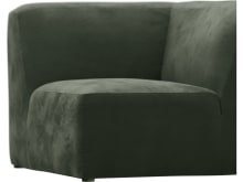 Copenhagen Muse Forest Square Corner Chair Sofa Module color Muse Forest