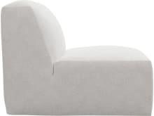 Copenhagen Noa Fog Armless Chair Sofa Module color Noa Fog