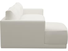 Haven Apt Tribute Shell Chaise Sofa color Tribute Shell