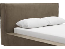 Riley Bed Frame Tribute Walnut color Tribute Walnut