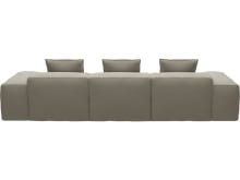 Riley Plaza Natural Modular Sofa - 3 Seater color Plaza Natural