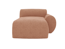 Malmo Muse Dusk Chaise Right Arm Facing Sofa Module color Muse Dusk