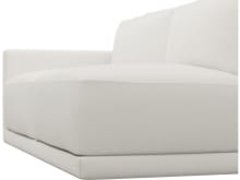 Haven Tribute Ice Left Arm Facing 3 Seater Sofa Module color Tribute Ice