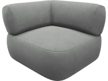 Beckett Maya Flint Sofa Module Corner color Maya Flint