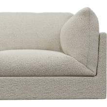 Finley Boucle Ivory Corner Sofa - 5 Seater color Boucle Ivory