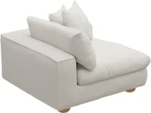 Tully Tribute Ice Right Arm Facing Chair Module color Tribute Ice