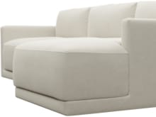Haven Apt Muse Flax Chaise Sofa color Muse Flax