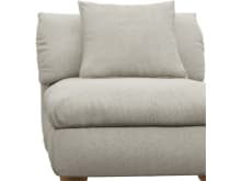 Tully Noa Desert Armless Sofa Chair Module color Noa Desert