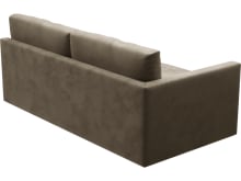 Haven Tribute Walnut Left Arm Facing 3 Seater Sofa Module color Tribute Walnut
