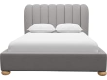 Maeve Bed View Steel color View Steel