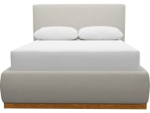 Haven Dark Gas Lift Bed California Ivory color California Ivory