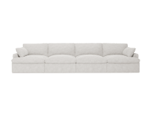 Retreat California Ivory Modular Sofa - 4 Piece color California Ivory