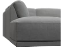 Emily Modular Sofa Maya Flint - 6 Piece color Maya Flint