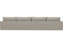 Willow Toorak Pearl Modular Sofa - 4 Seater color Toorak Pearl