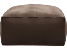 Riley Muse Chocolate Modular Small Ottoman color Muse Chocolate