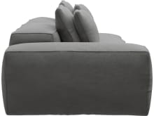 Riley Maya Flint Modular Sofa - 1x Arm, 1x Armless, 1x Right Terminal color Maya Flint