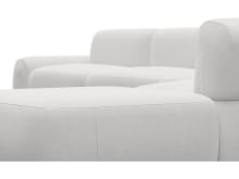 Beckett Muse Frost Modular Sofa - 7 Piece color Muse Frost