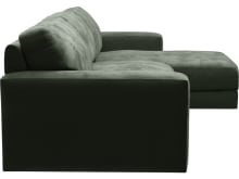Monica Muse Forest Chaise Sofa - 3 Seater color Muse Forest