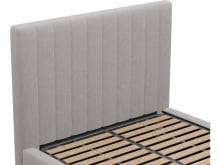 Brentwood Gas Lift Bed View Steel color View Steel