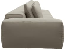 Riley Plaza Natural Modular Sofa - 1x Arm, 4x Armless, 1x Right Terminal color Plaza Natural