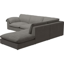 Ludlow Isla Soft Grey Sofa - 5 Seater RAF Terminal color Isla Soft Grey