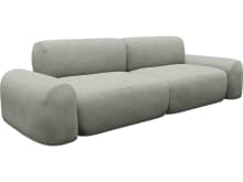 Beckett Toorak Pebble Modular Sofa - 2 Seater color Toorak Pebble