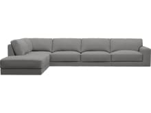 Monica California Slate Sofa - 6 Seater LAF Terminal color California Slate