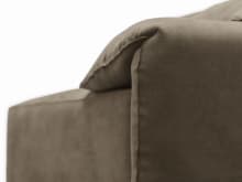 Clarence Tribute Walnut 2 Seat Right Arm Facing Sofa Module color Tribute Walnut