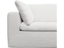 Cloud Deep Noa Fog Modular Sofa - 3 Seater Chaise color Noa Fog