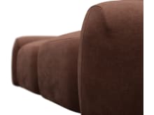 Beckett Muse Rust Modular Sofa - 2 Seater color Muse Rust