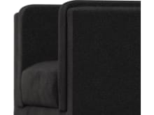 Hayes California Charcoal Armchair color California Charcoal