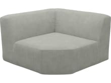 Copenhagen Toorak Pebble Wedge Corner Chair Sofa Module color Toorak Pebble