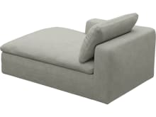 Cloud Deep Chaise Left Module Toorak Pebble color Toorak Pebble