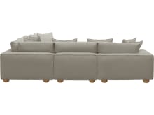 Tully California Ivory Modular Sofa - 5 Piece color California Ivory