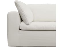 Cloud Deep Tribute Ice Modular Sofa - 3 Seater Chaise color Tribute Ice