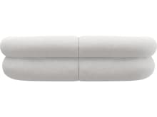 Colette Noa Fog Sofa - 3 Seater color Noa Fog