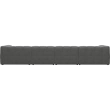 Lucello Maya Flint Modular Sofa with Ottoman - 5 Piece color Maya Flint
