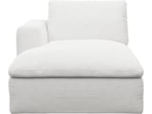 Cloud Deep Chaise Left Module Noa Fog color Noa Fog