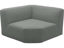 Copenhagen Tribute Storm Wedge Corner Chair Sofa Module color Tribute Storm