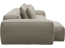 Riley Plaza Natural Modular Sofa - 3 Seater Chaise color Plaza Natural