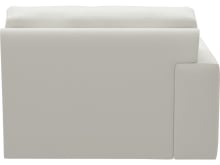 Monica Tribute Shell Left Arm Facing Chaise Module color Tribute Shell