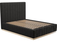 Brentwood Gas Lift Bed California Charcoal color California Charcoal
