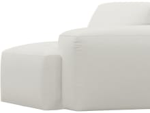 Copenhagen Tribute Shell Right Arm Facing Sofa Module color Tribute Shell