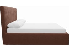 Willow Gas Lift Bed Muse Rust color Muse Rust
