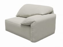 Clarence California Ivory 2 Seat Right Arm Facing Sofa Module color California Ivory